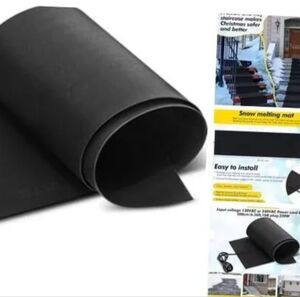 13 X 72 Inch Heated Snow Melting Mat For Walkways Roofs